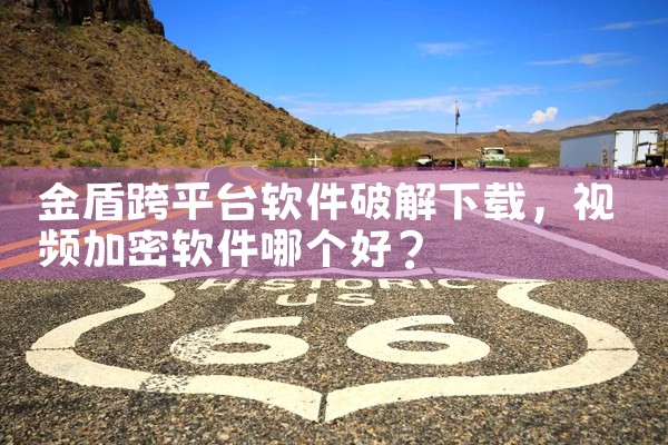 金盾跨平台软件破解下载