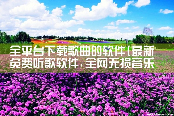 全平台下载歌曲的软件