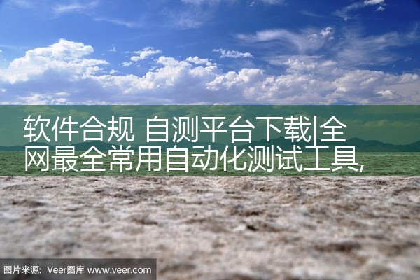 软件合规 自测平台下载