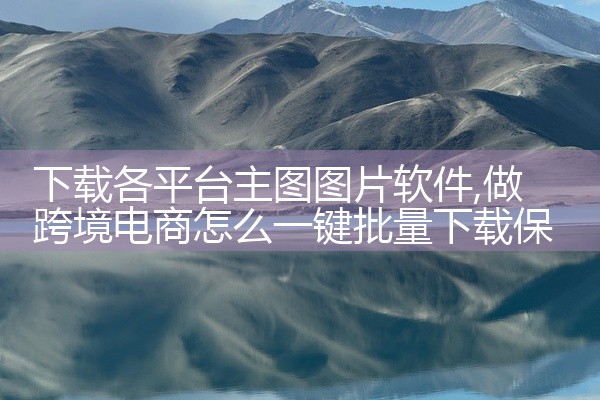 下载各平台主图图片软件
